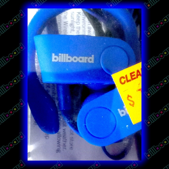 Billboard Wireless Earhooks with Controls & Mic | Blue (Model BB2426) Bluetooth - Picture 3 of 7
